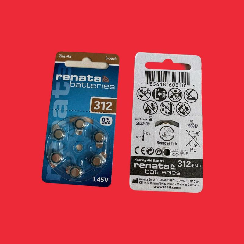 Batre Renata ZA312 berkualitas