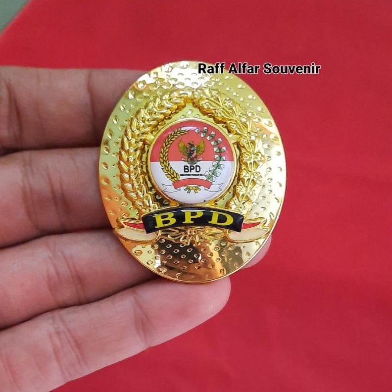 PIN BPD LOGO BARU MODEL PIN KUNINGAN TEBAL MAGNET