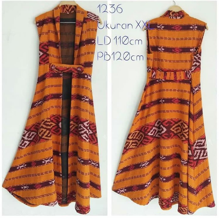 OUTER CASUAL KAIN TENUN TROSO JEPARA ETNIC