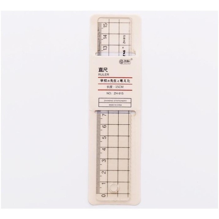 

Terlaris Penggaris Aesthetic 15 Cm Transparant Bening Grid Ruler Sale!!!