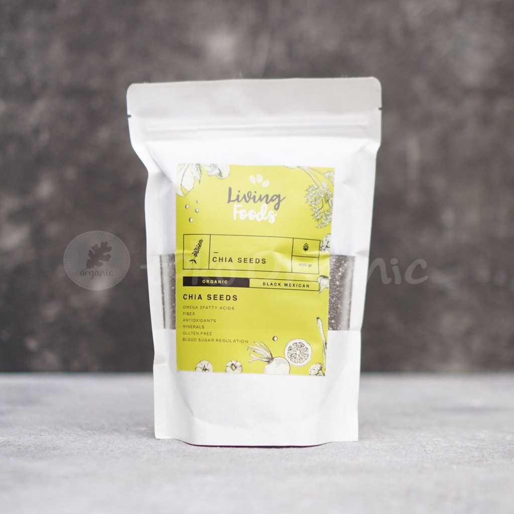 

Organic Chia Seed 400gr - LivingFoods