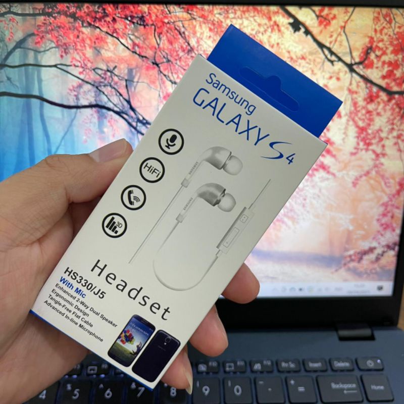 MN - Headset Handsfree Samsung HS 330 / S4 Earphone Samsung Gepeng HS-330 HS330