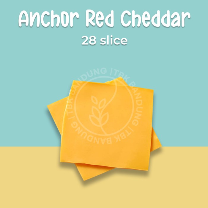 

Ee541F10 Anchor Red Cheddar Keju Slice Repacked 6dd