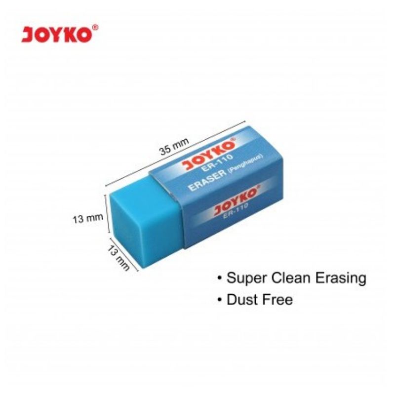 JG - PENGHAPUS JOYKO ER - 110 / ERASER JOYKO / PENGHAPUS WARNA WARNI