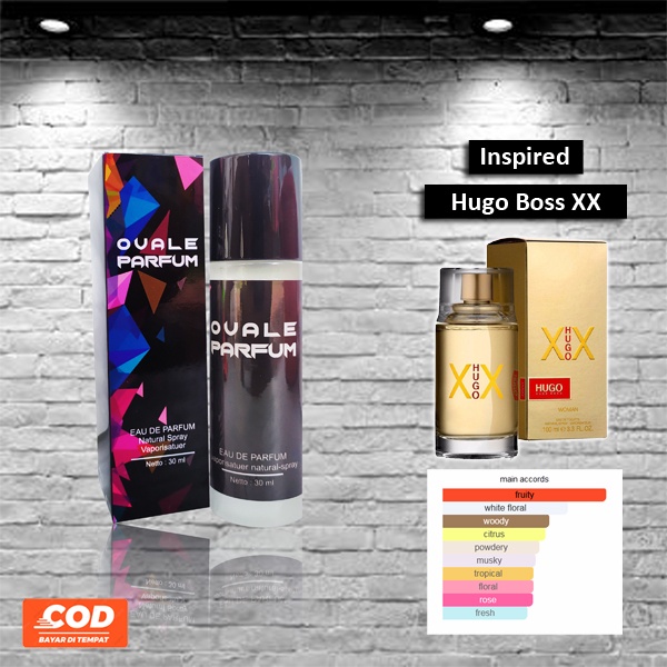 Parfum wanita dan pria - Hugo Boss XX - Ovale Parfum.XXI