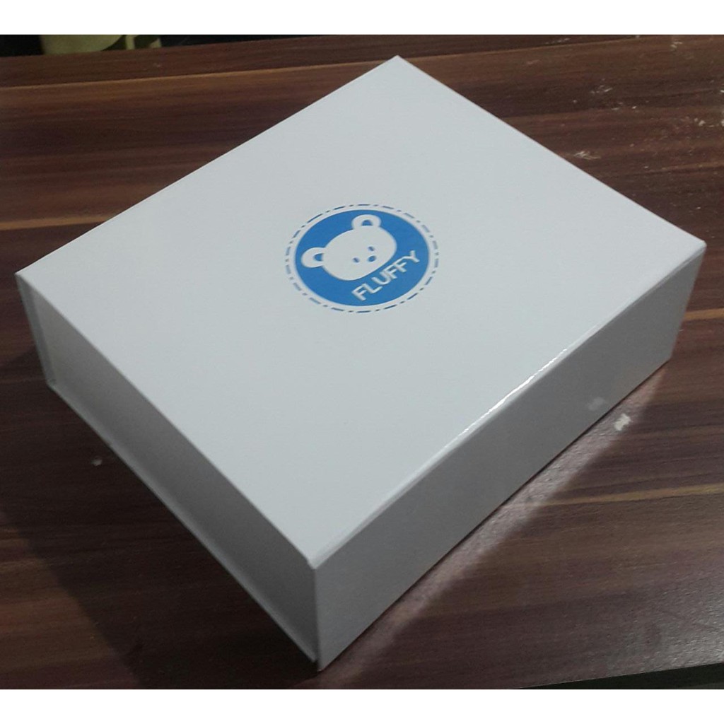 Fluffy Box Hampers / Kotak Kado Lahiran Bayi (Box Saja)