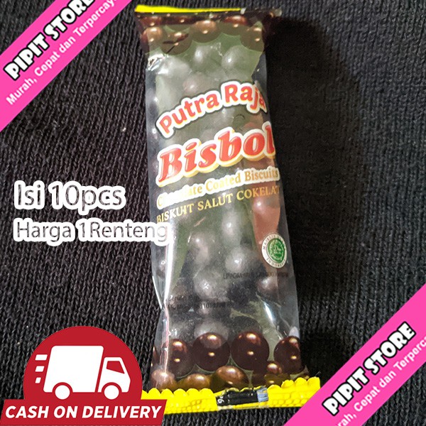 

Permen Coklat Biskuit MAKANAN 1rtg 10bungkus
