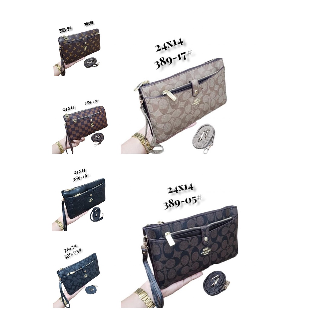 clutch wanita 3in1 import bisa slempang