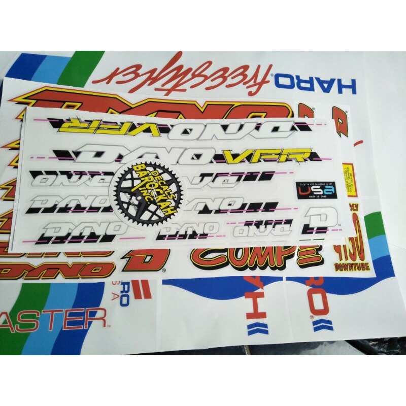 decals bmx sticker bmx dyno vfr repro