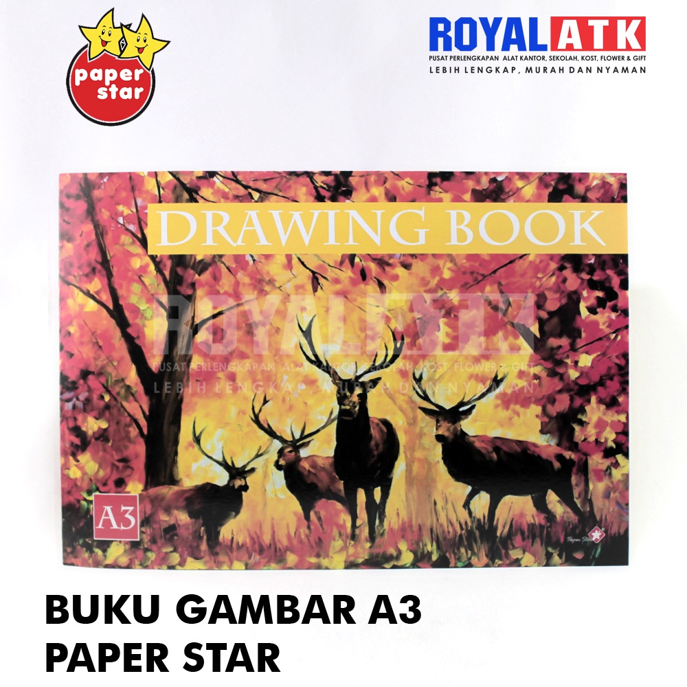 

Buku gambar A3 paper star