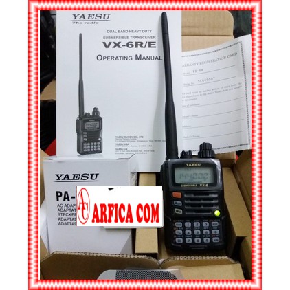 JUAL HT YAESU VX 6R ORIGINAL GARANSI RESMI MURAH VX6 VX-6 VX6R