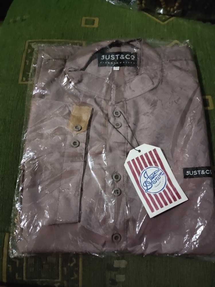 Hem Kemeja Batik Slimfit  Lengan Panjang