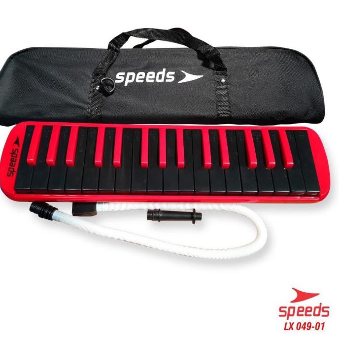 Pianika SPEEDS KAIN MURAH ORIGINAL - Merah Kode 1133