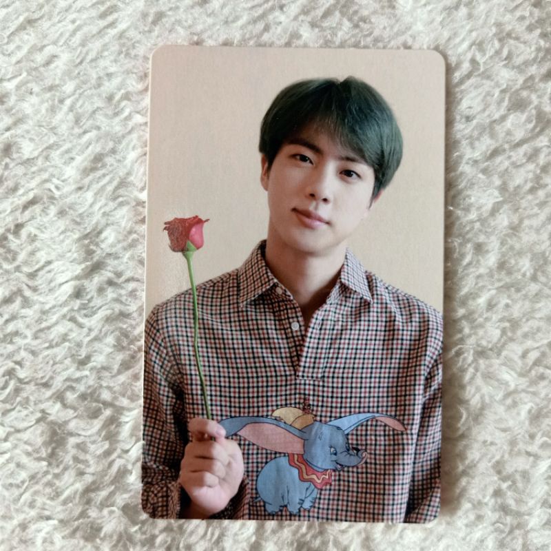 Jin BTS Memories 2019 Official Photocard DVD Memo 19