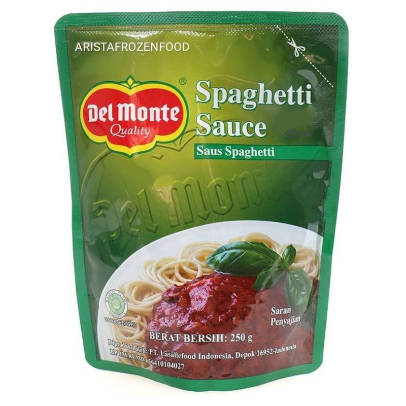 

Delmonte Spaghetti Sauce 250 gr