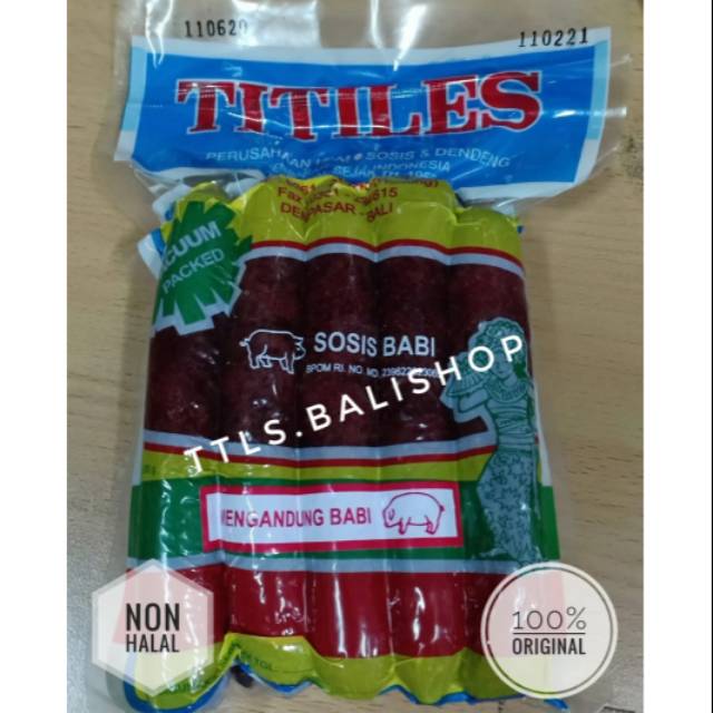 

Sosis Babi Titiles 500gr