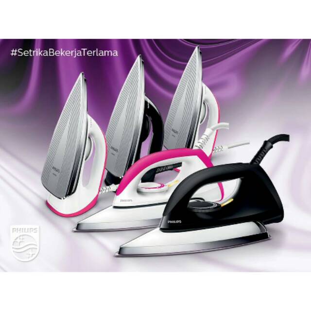 Setrika PHILIPS 350 W Classic Dray Iron