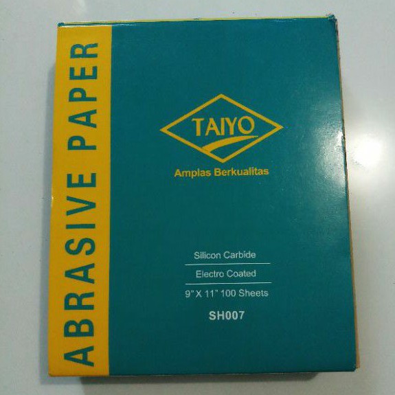 Amplas Kertas TAIYO Grit 280 atau Amplas Duco (C392P)