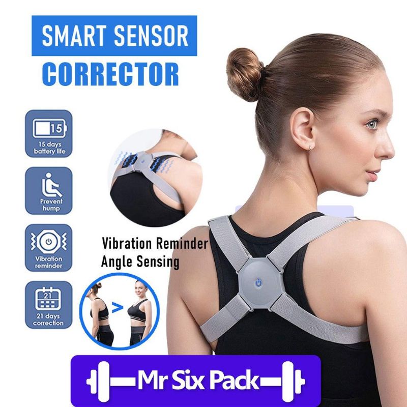 Smart Back Corrector Penyangga Punggung- Penyangga Punggung Elektrik, Smart back corrector agar tidak bongkok untuk berat 25-95 kg