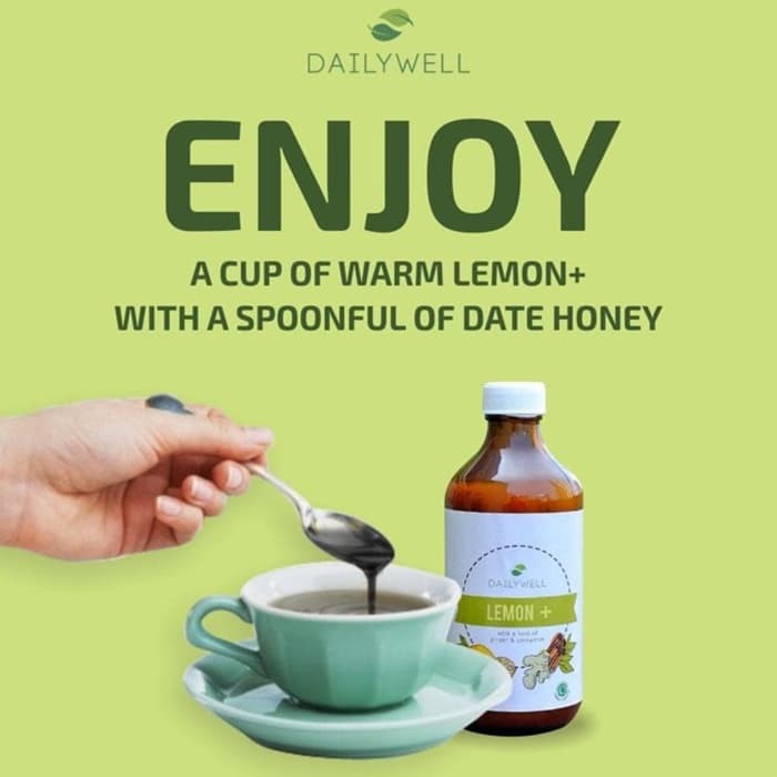 Paket hemat Dailywell - Bundling Daily well - Healty Detox Lemon+Date