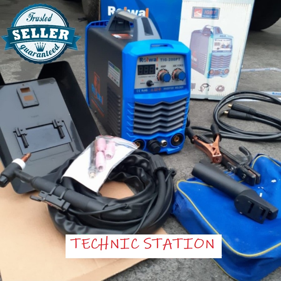 Mesin Las Argon Stainless TIG-200PT ROLWAL mesin las 200 Travo Las
