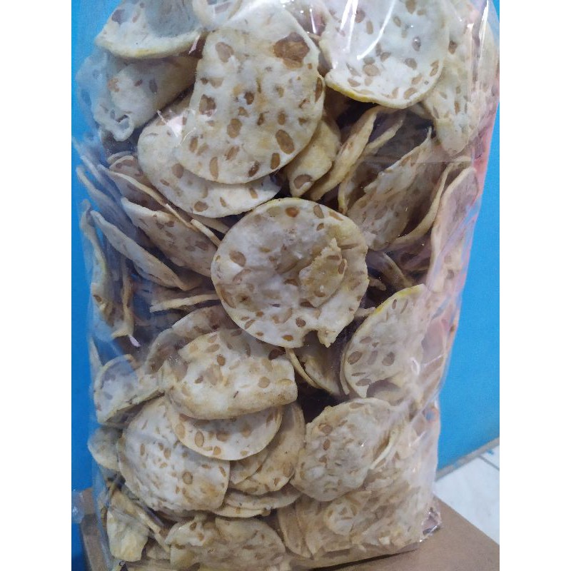 

Tempe Bulat Sagu Bandung Asli 1kg/ Keripik Tempe Oven kiloan