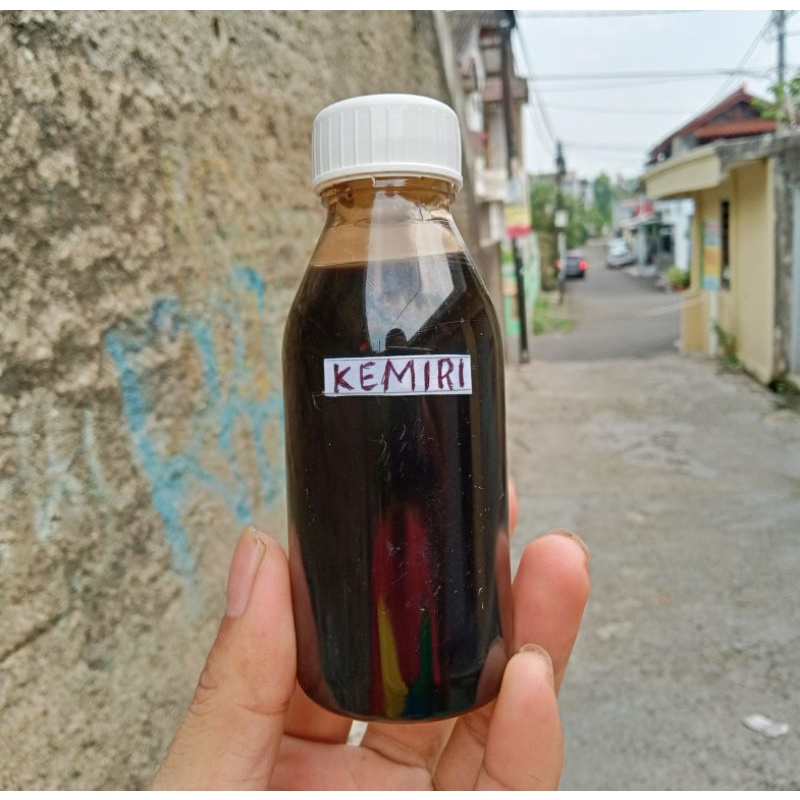 Minyak kemiri bakar asli 100ml flip