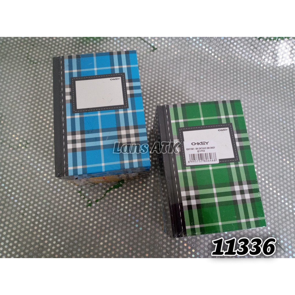 Buku Hardcover Oktavo A6 isi 200 Okey / Buku Akuntansi A6 (11336)-1