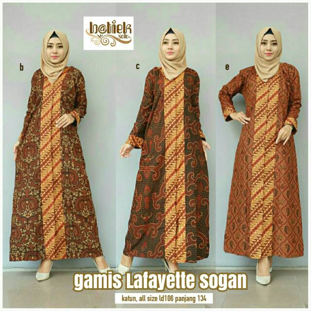 Gamis Lafayette Sogan