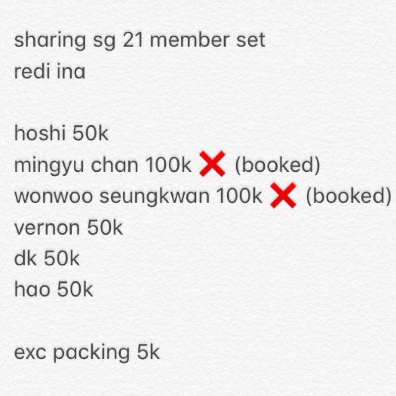 ‼️BACA DESKRIPSI‼️ SEVENTEEN SEASON GREETING 2021 WONWOO MINGYU DK HOSHI SEUNGKWAN DINO VERNON