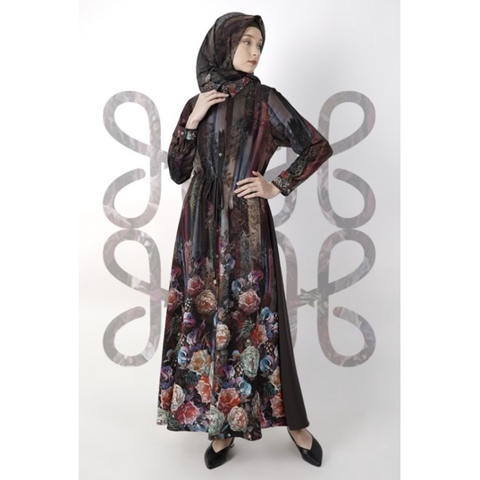 New Abaya Hikmat C3636-02 Original