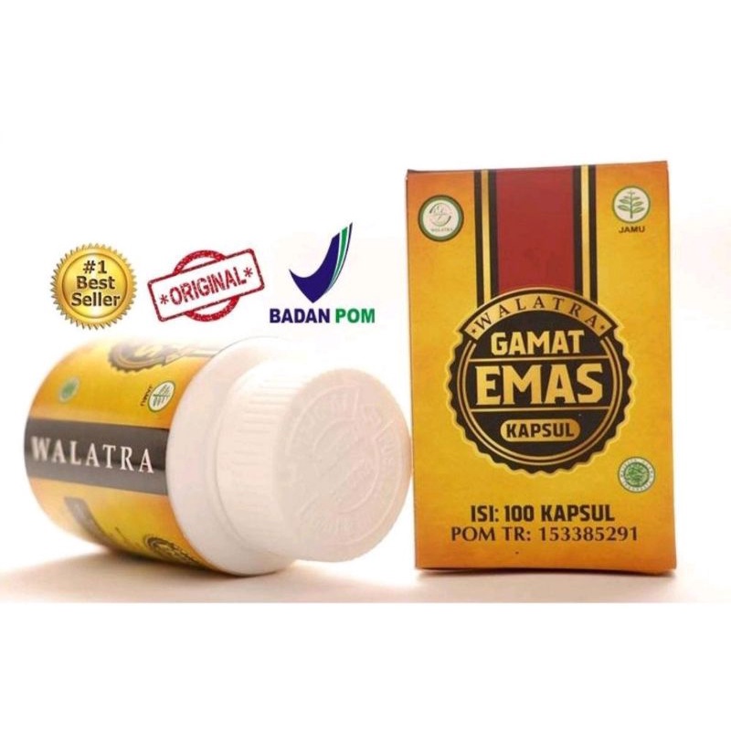 Ekstrak Gamat Tripang Emas Kapsul 100% Original