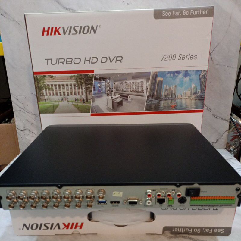 DVR 16CH HIKVISION DS-7216HUHI-K2/S AUDIO SERIES 5MP upto 8MP