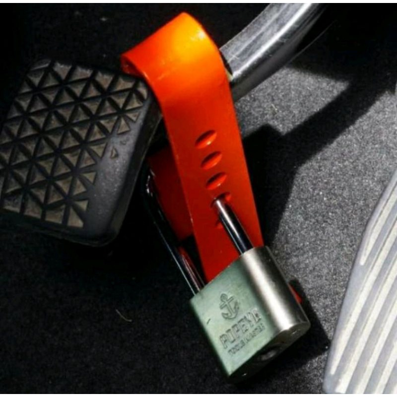 besi pengaman pedal kopling/pengaman pedal gas/pengaman pedal rem/kunci anti malingmobil/kunci pengamanan mobil/kunci pengamanmobil matic/kuncipengaman mobil manual