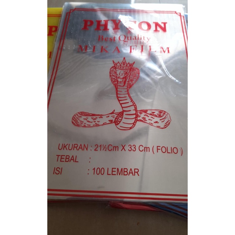 [Toserba_Emak] - MIKA JILID PHYTON 1 PACK [ ISI 100 LEMBAR ]