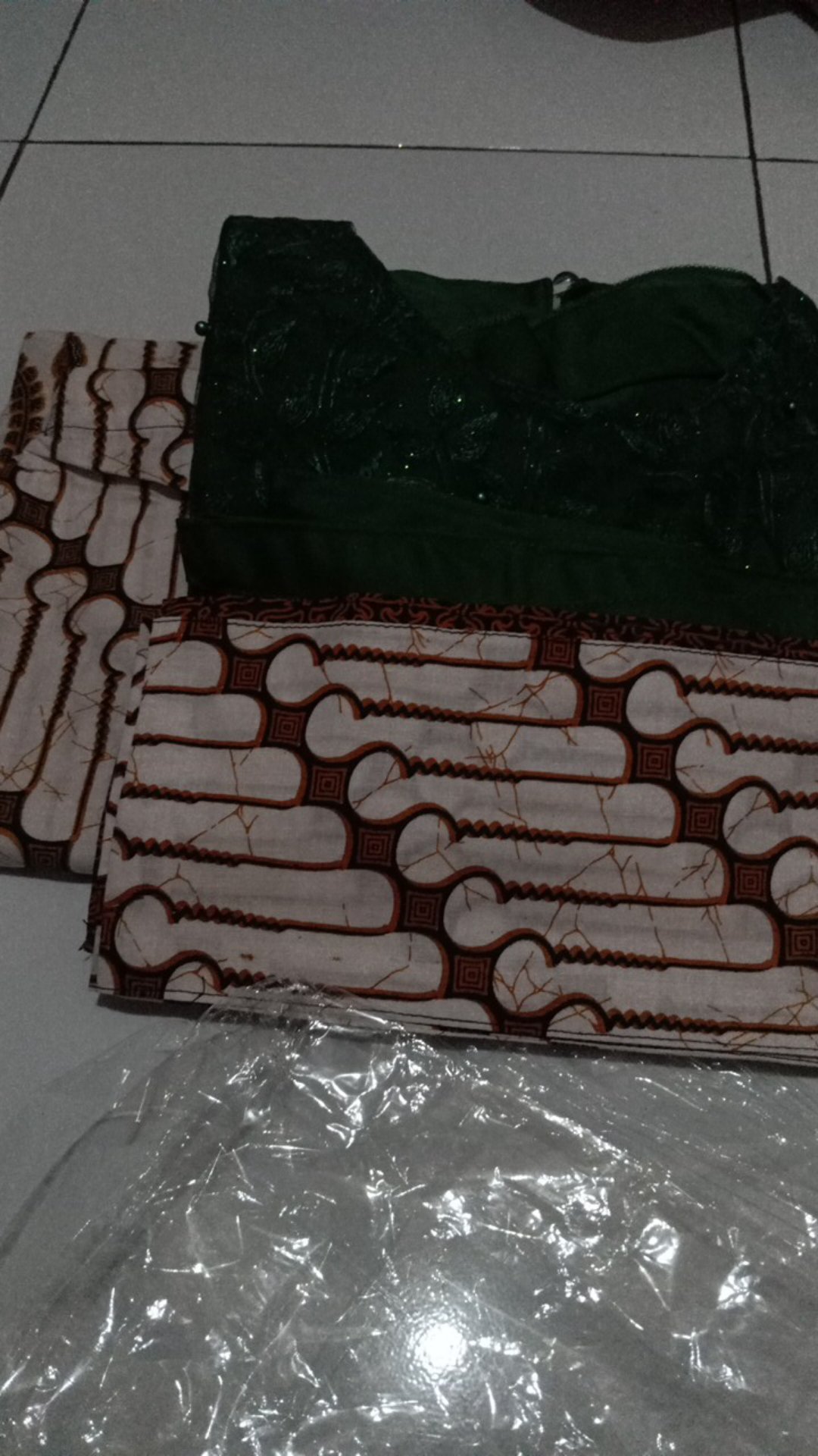 ( Ori 4 Varian Warna + Tile Premium) Couple Batik Mika Parang Nirmala