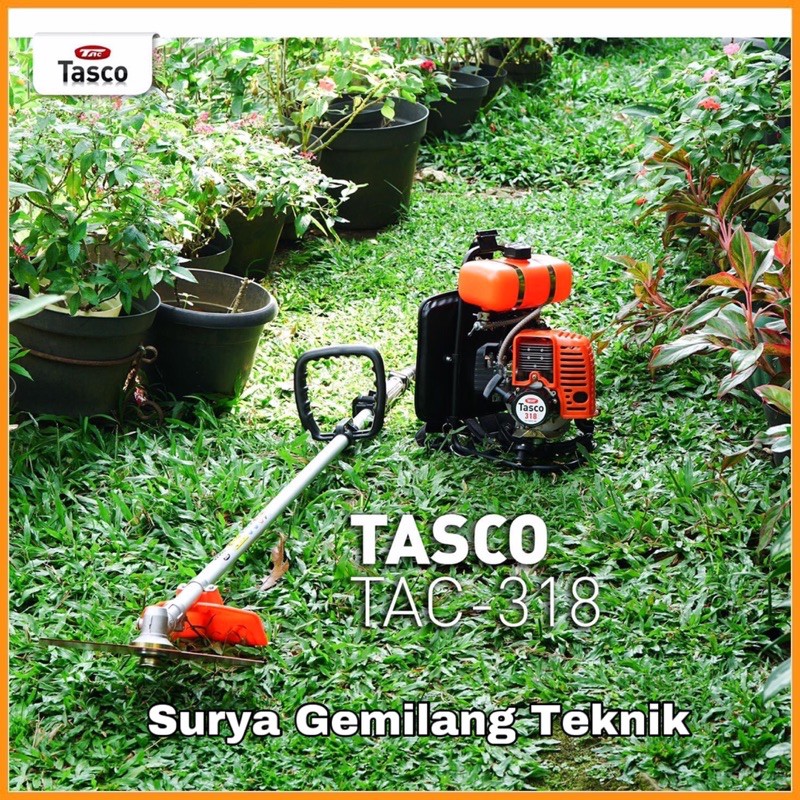 Mesin Potong Rumput Gendong TASCO TAC 318 Brush Cutter Tasco