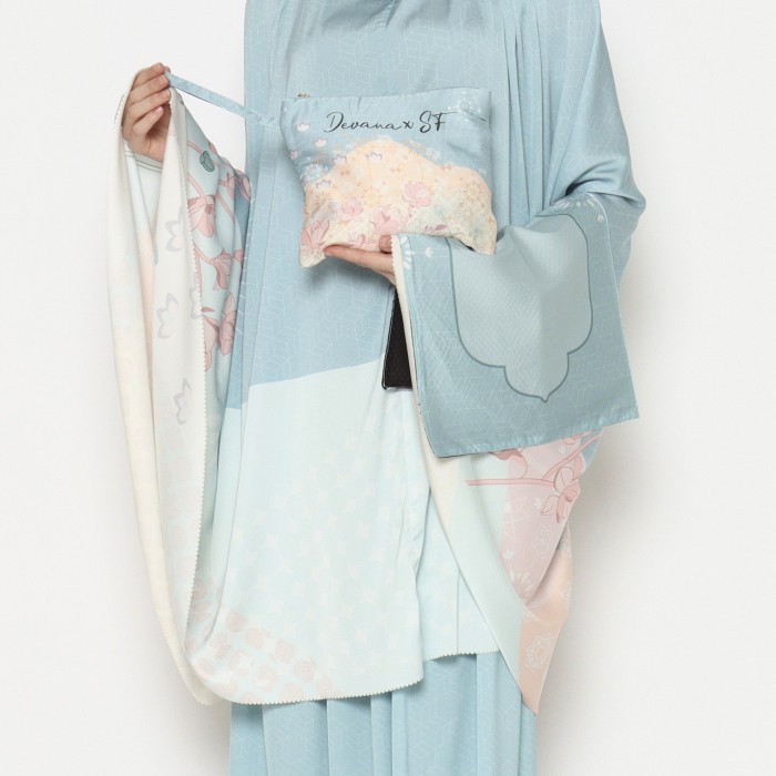 Devana xSF Mukena Set Exclusive - Grey
