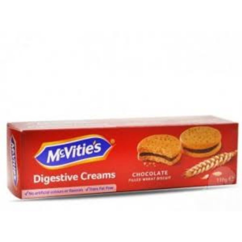 

McVities Digestive Creams Chocolate Filled Wheat Biscuit