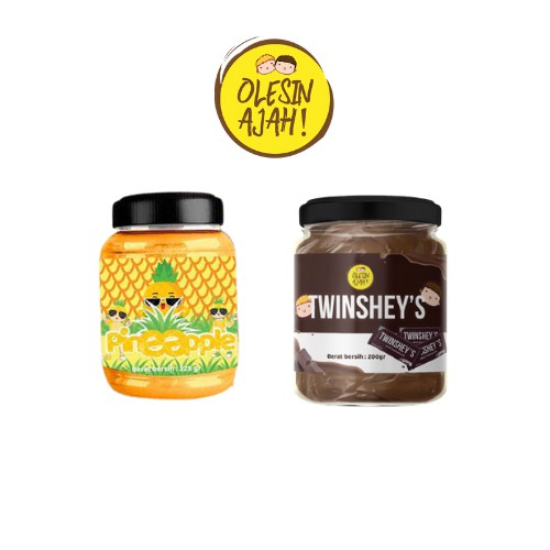 

Promo OlesinAjah Selai Pineapple 200Gr + TwinsHey's 200Gr