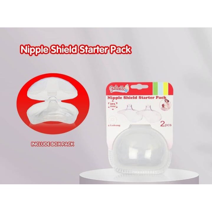 RELIABLE MURAH NIPPLE SHIELD SAMBUNGAN PUTING PENYAMBUNG ASI PELINDUNG PUTING