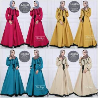  NIBRAS  SARIMBIT  52  GAMIS IBU NB 172 COKSU SATEN CANTIK 