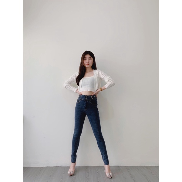 [LUXE.DLABEL]-C49 Skinny Jeans | Celana Panjang Jeans Wanita Skinny Jeans Import HighWaist Premium