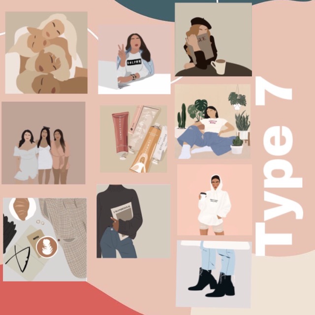 

STICKER AESTHETIC TYPE 7 ( 10 PCS)