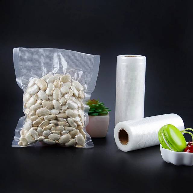 Refill Plastik Vacuum Embossed ukuran 15cm x 500cm/ Refill Plastik Vakum Roll