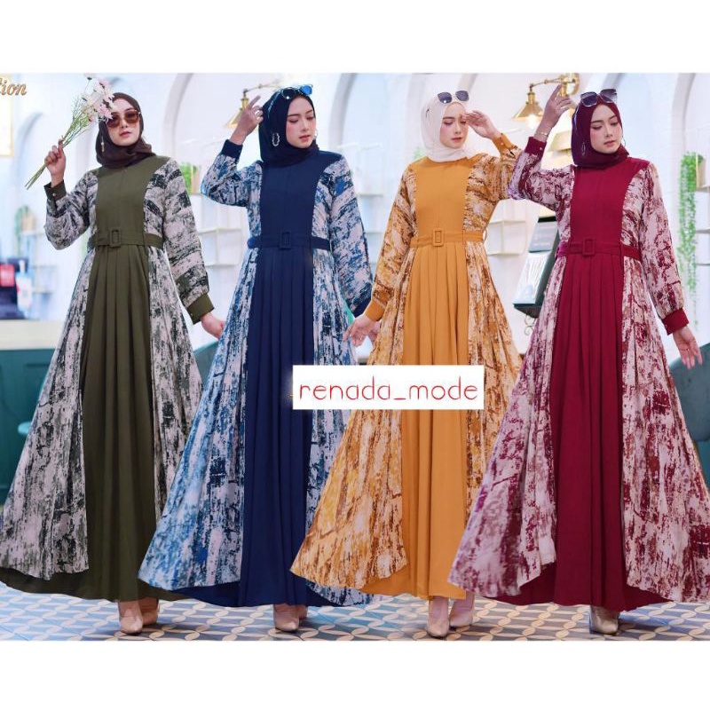 LongDress Gamis Maxi wanita 2021