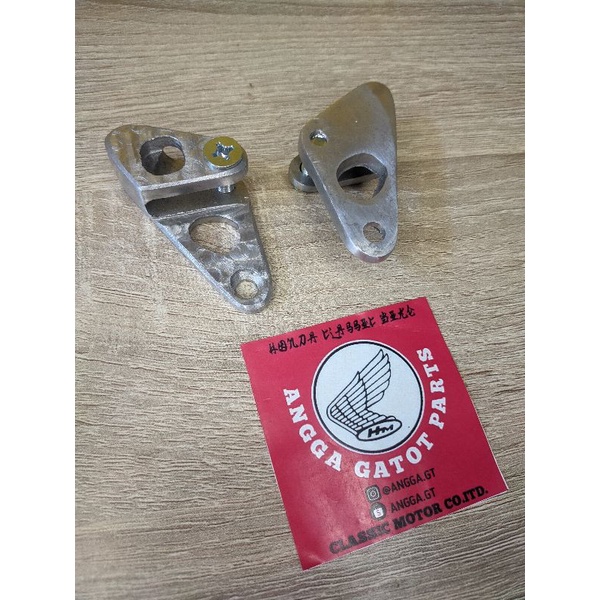 Breket Pangkon Selang Rem ninja RR/R CNC Almunium