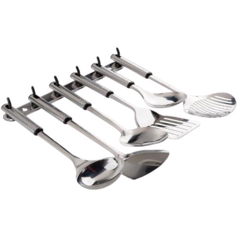 SENDOK SPATULA SET / KITCHEN TOOLS ALUMUNIUM OXONE OX-963 / OX 963