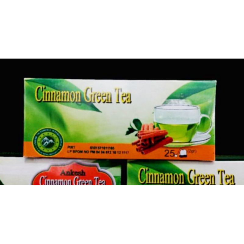 

ANKESH CINNAMON GREEN TEA [SLIMMING] ORGANIC