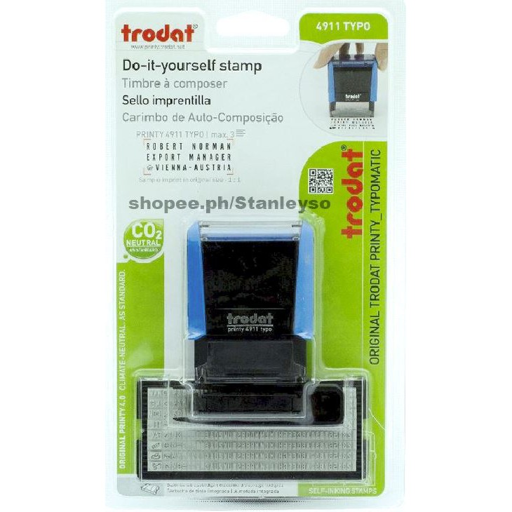 

Stempel Bongkar Pasang TRODAT 4911/Stempel Typomatic 4911